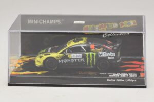 Ford Focus RS WRC #46 V. Rossi / C. Cassina Monza Rally Show 2009 Minichamps 1:43 400098946 Metall – Bild 4 von 5