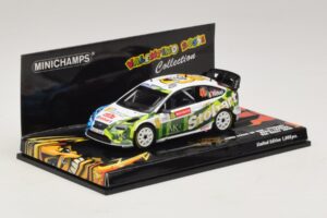 Ford Focus RS WRC #46 V. Rossi / C. Cassina RAC Rally 2008 Minichamps 1:43 400088146 Metall – Bild 2 von 5