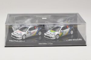 Ford Focus RS WRC Rally Mexico 2004 Set Minichamps 1:43 402048376 Metall – Bild 4 von 5