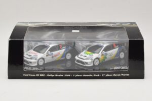 Ford Focus RS WRC Rally Mexico 2004 Set Minichamps 1:43 402048376 Metall – Bild 5 von 5