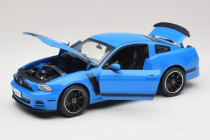 Ford Mustang Boss 302 S197 Blau Shelby Collectibles 1:18 25414S Metall – Bild 2 von 8