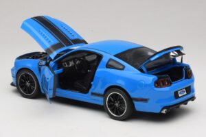 Ford Mustang Boss 302 S197 Blau Shelby Collectibles 1:18 25414S Metall – Bild 5 von 8