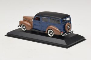 Ford V8 De Luxe Woody Station Wagon Braun Blau Minichamps 1:43 400082112 Metall – Bild 3 von 4