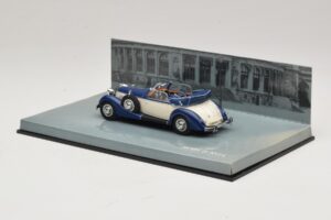 Horch 853 Cabriolet Blau Minichamps 1:43 436012032 Metall – Bild 3 von 5