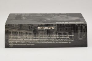 Horch 855 Special Roadster Silber Blau Minichamps 1:43 436014202 Metall – Bild 4 von 5