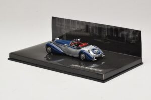 Horch 855 Special Roadster Silberblau Ohne Außenkarton Minichamps 1:43 436014202-O1 Metall – Bild 3 von 4