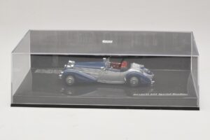 Horch 855 Special Roadster Silberblau Ohne Außenkarton Minichamps 1:43 436014202-O1 Metall – Bild 4 von 4