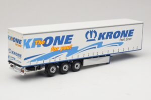 Krone Profiliner Gelenk-Planenauflieger Minichamps 1:43 439911120 Metall – Bild 2 von 6