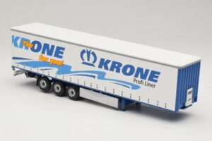 Krone Profiliner Gelenk-Planenauflieger Minichamps 1:43 439911120 Metall – Bild 4 von 6