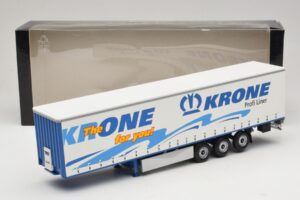 Krone Profiliner Gelenk-Planenauflieger Minichamps 1:43 439911120 Metall – Bild 6 von 6