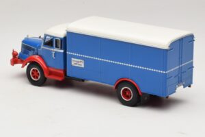 Krupp Titan Kofferwagen Blau Rot Minichamps 1:43 439069040 Metall – Bild 5 von 6