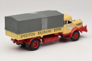 Krupp Titan Pritschenwagen Baumann Bonn Minichamps 1:43 439069025 Metall – Bild 2 von 6