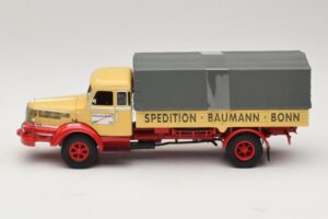 Krupp Titan Pritschenwagen Baumann Bonn Minichamps 1:43 439069025 Metall – Bild 3 von 6