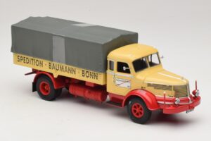 Krupp Titan Pritschenwagen Baumann Bonn Minichamps 1:43 439069025 Metall – Bild 4 von 6