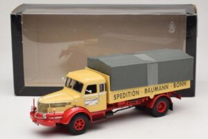 Krupp Titan Pritschenwagen Baumann Bonn Minichamps 1:43 439069025 Metall – Bild 6 von 6
