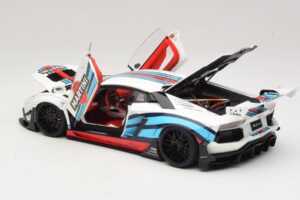Lamborghini Aventador LB Works Martini Livery AUTOart 1:18 79185 Komposit – Bild 5 von 8