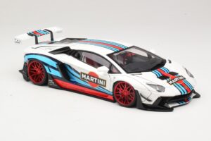 Lamborghini Aventador LB Works Martini Livery AUTOart 1:18 79185 Komposit – Bild 6 von 8