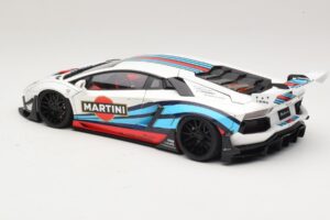 Lamborghini Aventador LB Works Martini Livery AUTOart 1:18 79185 Komposit – Bild 7 von 8