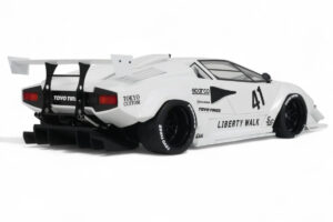 Lamborghini Countach LB-Works Weiss GT Spirit 1:18 Z356-WH Resin – Bild 2 von 5