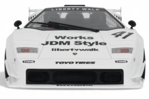 Lamborghini Countach LB-Works Weiss GT Spirit 1:18 Z356-WH Resin – Bild 4 von 5