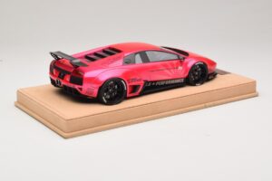 Lamborghini Murcielago Liberty Walk Hochglanz Pink AB Models 1:18 REMC044 Resin – Bild 2 von 7
