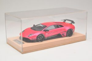 Lamborghini Murcielago Liberty Walk Hochglanz Pink AB Models 1:18 REMC044 Resin – Bild 6 von 7