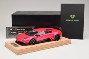 Lamborghini Murcielago Liberty Walk Hochglanz Pink AB Models 1:18 REMC044 Resin – Bild 7 von 7