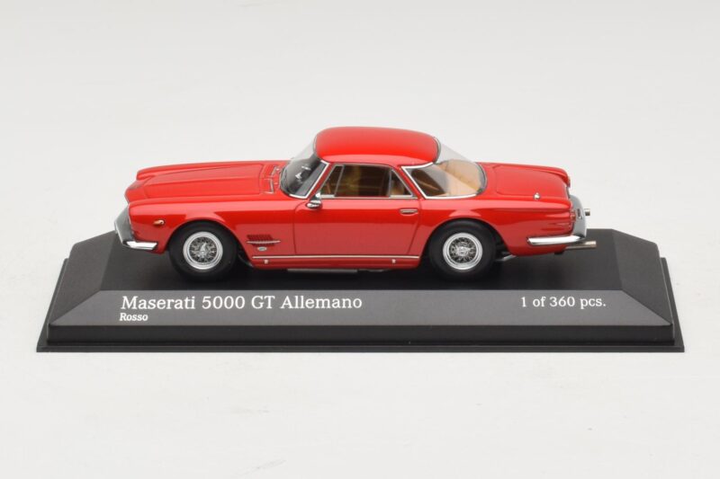 Maserati 5000 GT Allemano Rot Minichamps 1:43 Maserati 5000 GT Allemano Rot Minichamps 1:43 437123321 Metall