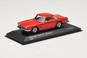 Maserati 5000 GT Allemano Rot Minichamps 1:43 437123321 Metall – Bild 2 von 4