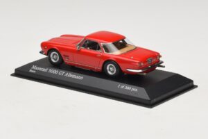 Maserati 5000 GT Allemano Rot Minichamps 1:43 437123321 Metall – Bild 3 von 4