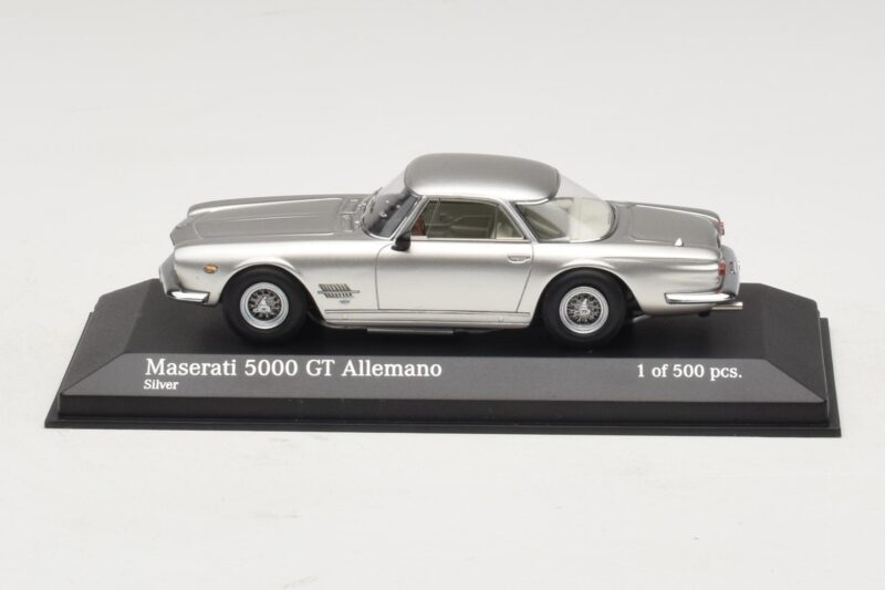 Maserati 5000 GT Allemano Silber Minichamps 1:43 Maserati 5000 GT Allemano Silber Minichamps 1:43 437123324 Metall