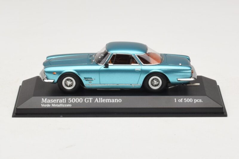 Maserati 5000 GT Allemano Verde Metallizzato Minichamps 1:43 Maserati 5000 GT Allemano Verde Metallizzato Minichamps 1:43 437123320 Metall