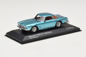 Maserati 5000 GT Allemano Verde Metallizzato Minichamps 1:43 437123320 Metall – Bild 2 von 4