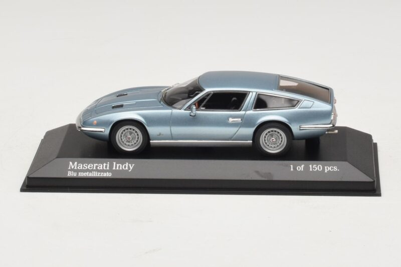 Maserati Indy Blue Metallic Minichamps 1:43 Maserati Indy Blue Metallic Minichamps 1:43 437123122 Metall
