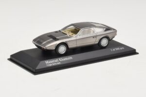 Maserati Khamsin Grey Metallic Minichamps 1:43 437123220 Metall – Bild 2 von 4