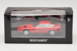 Maserati Khamsin Rot Minichamps 1:43 437123224 Metall – Bild 4 von 4
