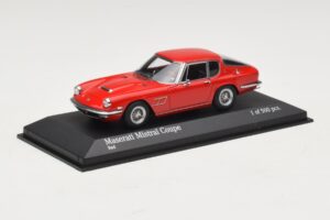 Maserati Mistral Rot Minichamps 1:43 437123424 Metall – Bild 2 von 4