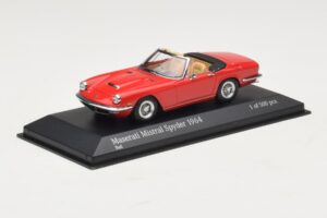 Maserati Mistral Spyder Rot Minichamps 1:43 437123430 Metall – Bild 2 von 4