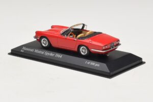Maserati Mistral Spyder Rot Minichamps 1:43 437123430 Metall – Bild 3 von 4