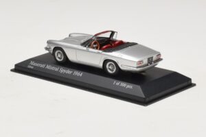 Maserati Mistral Spyder Silber Minichamps 1:43 437123431 Metall – Bild 3 von 4