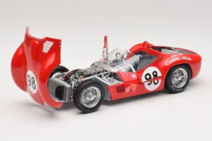 Maserati Tipo 61 #98 C. Shelby Times Mirror Grand Prix for Sportscars 1960 Minichamps 1:18 100601298 Metall – Bild 2 von 8