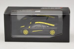McLaren F1 Schwarz Mit Gelben Streifen Minichamps 1:43 MCLAREN004 Metall – Bild 4 von 4