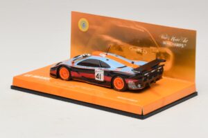 McLaren F1 GTR Gulf Team Davidoff #41 P-H. Raphanel / J-M. Gounon FIA GT Championship 1997 Minichamps 1:43 533174341 Metall – Bild 3 von 4