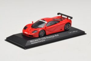 McLaren F1 GTR Prototype World Special Rot Minichamps 1:43 McLaren F1 GTR Prototype World Special Rot Minichamps 1:43 MCLAREN007 Metall