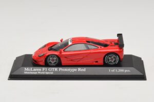 McLaren F1 GTR Prototype World Special Rot Minichamps 1:43 MCLAREN007 Metall – Bild 3 von 4