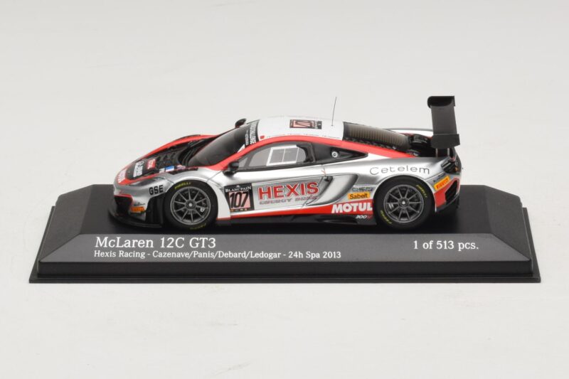 McLaren MP4-12C GT3 #107 Hexis Racing Cazenave / O. Panis 24 Hours of Spa 2013 Minichamps 1:43 McLaren MP4-12C GT3 #107 Hexis Racing Cazenave / O. Panis 24 Hours of Spa 2013 Minichamps 1:43 437131397 Metall