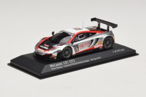McLaren MP4-12C GT3 #107 Hexis Racing Cazenave / O. Panis 24 Hours of Spa 2013 Minichamps 1:43 437131397 Metall – Bild 2 von 4