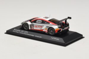 McLaren MP4-12C GT3 #107 Hexis Racing Cazenave / O. Panis 24 Hours of Spa 2013 Minichamps 1:43 437131397 Metall – Bild 3 von 4