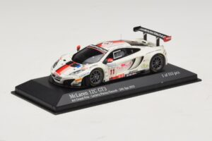 McLaren MP4-12C GT3 #11 Art Grand Prix Leclerc / Parisy 24 Hours of Spa 2013 Minichamps 1:43 437131311 Metall – Bild 2 von 4