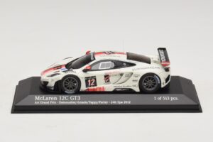 McLaren MP4-12C GT3 #12 Art Grand Prix Demoustier / Amado 24 Hours of Spa 2012 Minichamps 1:43 McLaren MP4-12C GT3 #12 Art Grand Prix Demoustier / Amado 24 Hours of Spa 2012 Minichamps 1:43 437121312 Metall